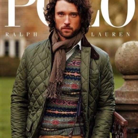 Polo Ralph Lauren Vintage Men's Medium Northfield Quilted Olive Jacket - Picture 15 of 16